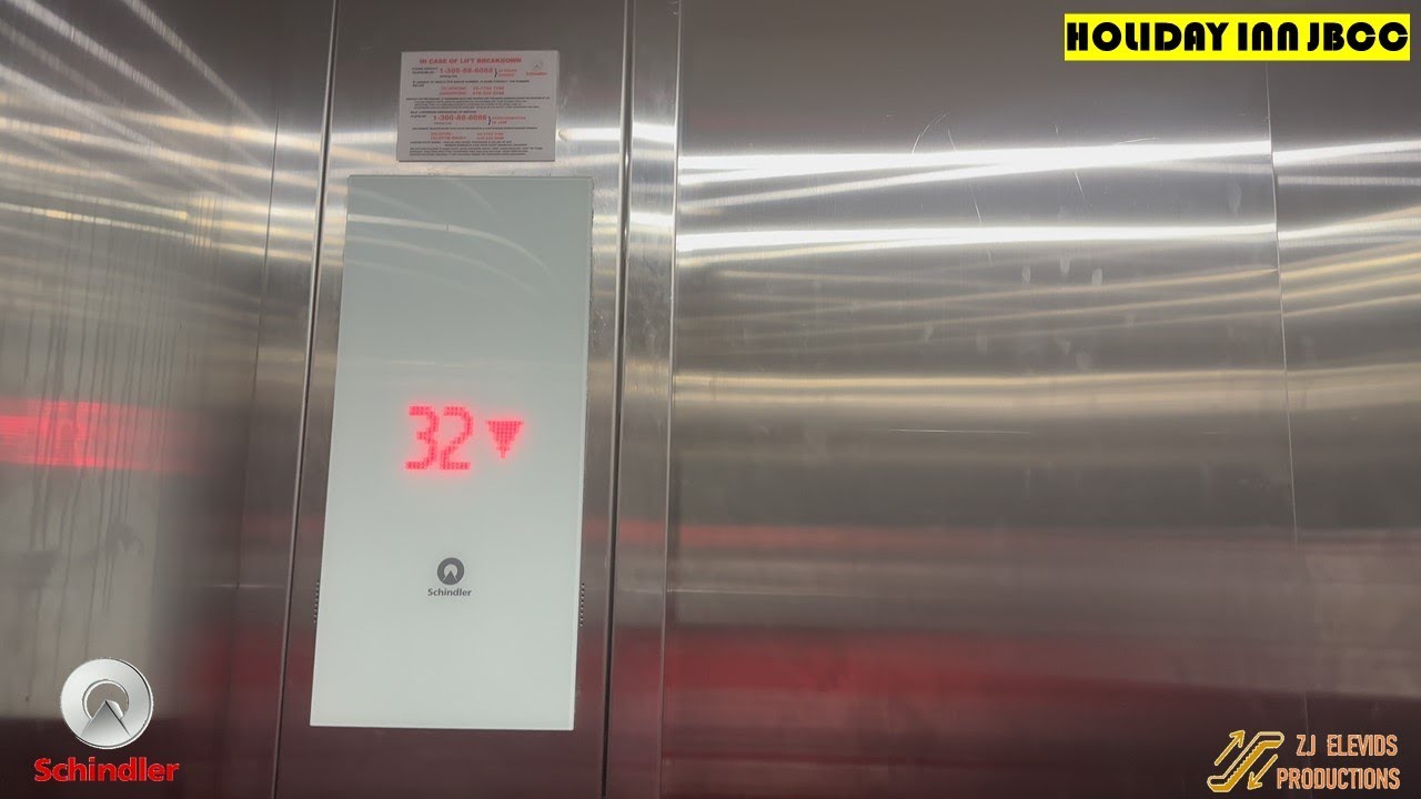 Schindler Elevator at Holiday Inn JBCC, Johor Bahru, Johor, Malaysia. (Firemen's / Service Lift)