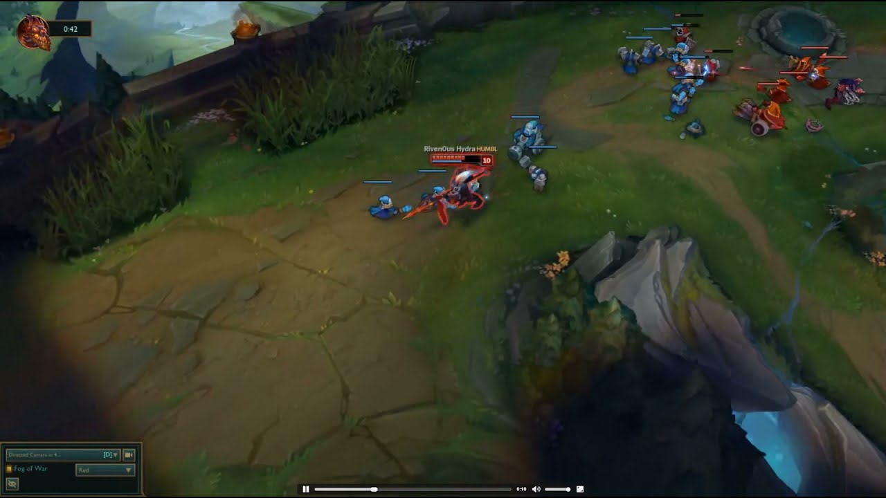 Big brain moment (League season 7 clip that never got uploaded)