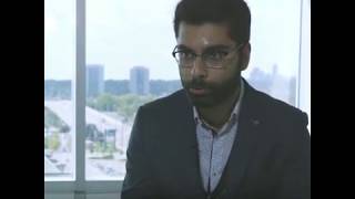 Learn. Network. Grow! Says Areeb, INKOMPASS intern, Canada.