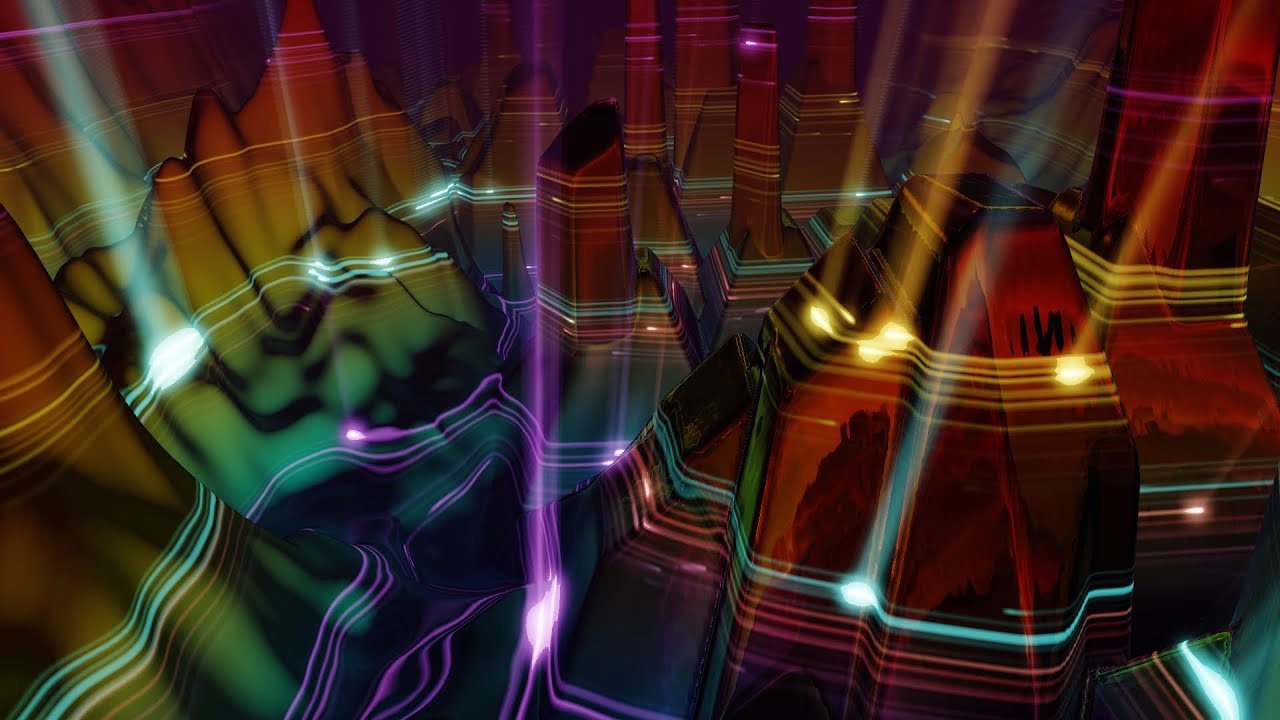 Electronic Planet - An audiovisual journey - Lucid Meditation - Ambient Music