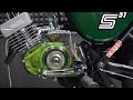 TRANSPARENT ENGINE SIMSON CLEAR TUNING POLSKA CHYLORACING