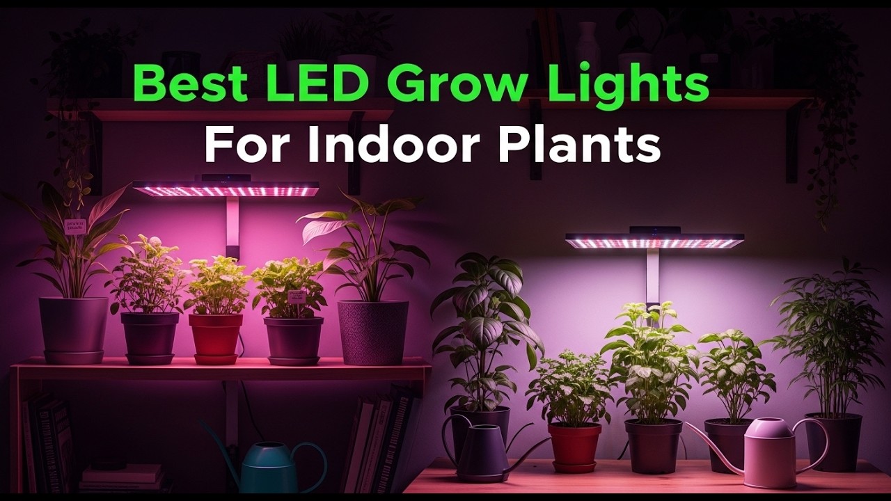 TOP 5 Best Led Grow Lights For Indoor Plants 2026 | Only Led Grow Light ...