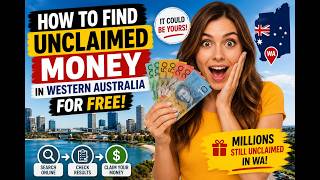 How to find unclaimed money in Western Australia for free