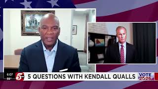 5 questions on 5 issues: Kendall Qualls, Republican candidate for governor