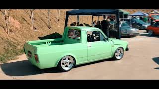 FIAT PICKUP 147 COM RODAS DE CORRIDA SUSPENSÃO A AR
