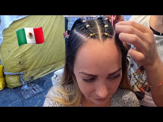 Trenzas callejeras en el barrio más peligroso de México: TEPITO 🇲🇽