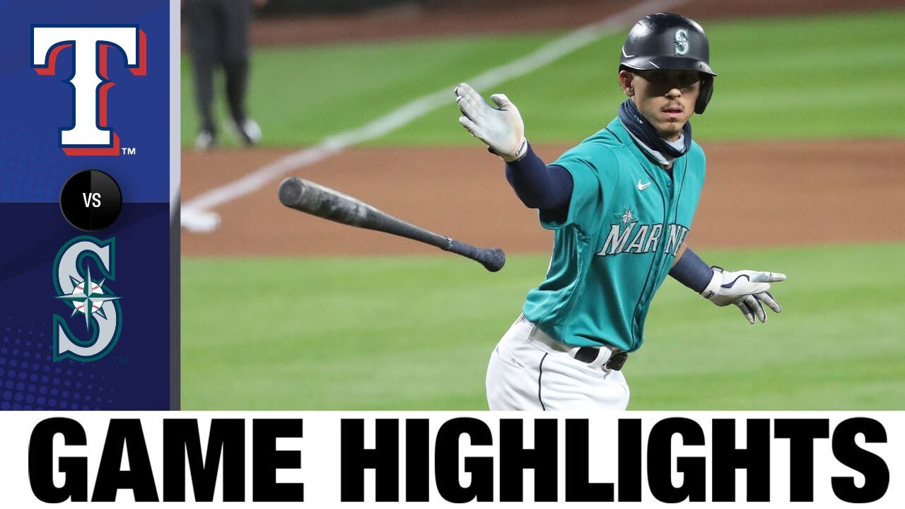 White, Crawford back Kikuchi in 6-3 win | Rangers-Mariners Game Highlights 9/4/20