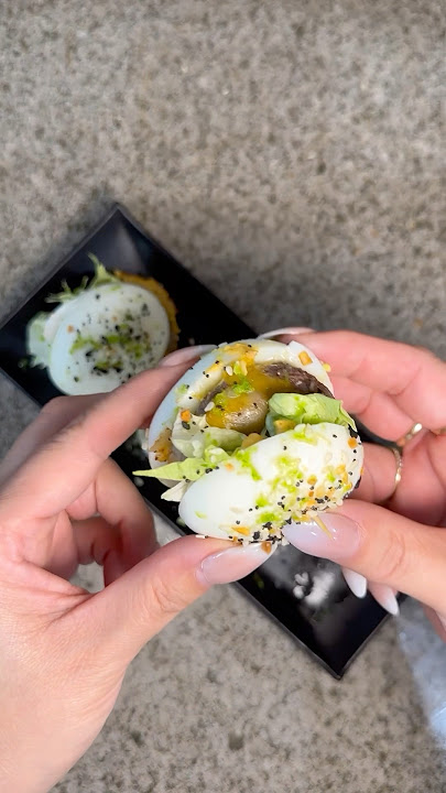 Cheeseburger Deviled Egg Sandwich Recipe #EasyRecipe #quickrecipes #Dinnerldeas #foodtiktok #egg