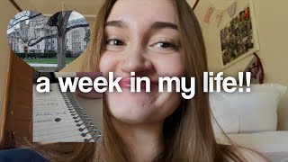 TRYING NOT TO BE MISERABLE (binging the hunger games every day…) *a week in my life*