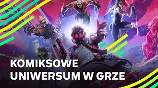 Szaleni Superbohaterowie W Marvels Guardians Of The Galaxy.