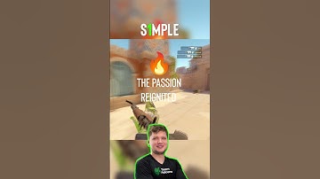 s1mple is BACK!  #cs2 #s1mple #shorts