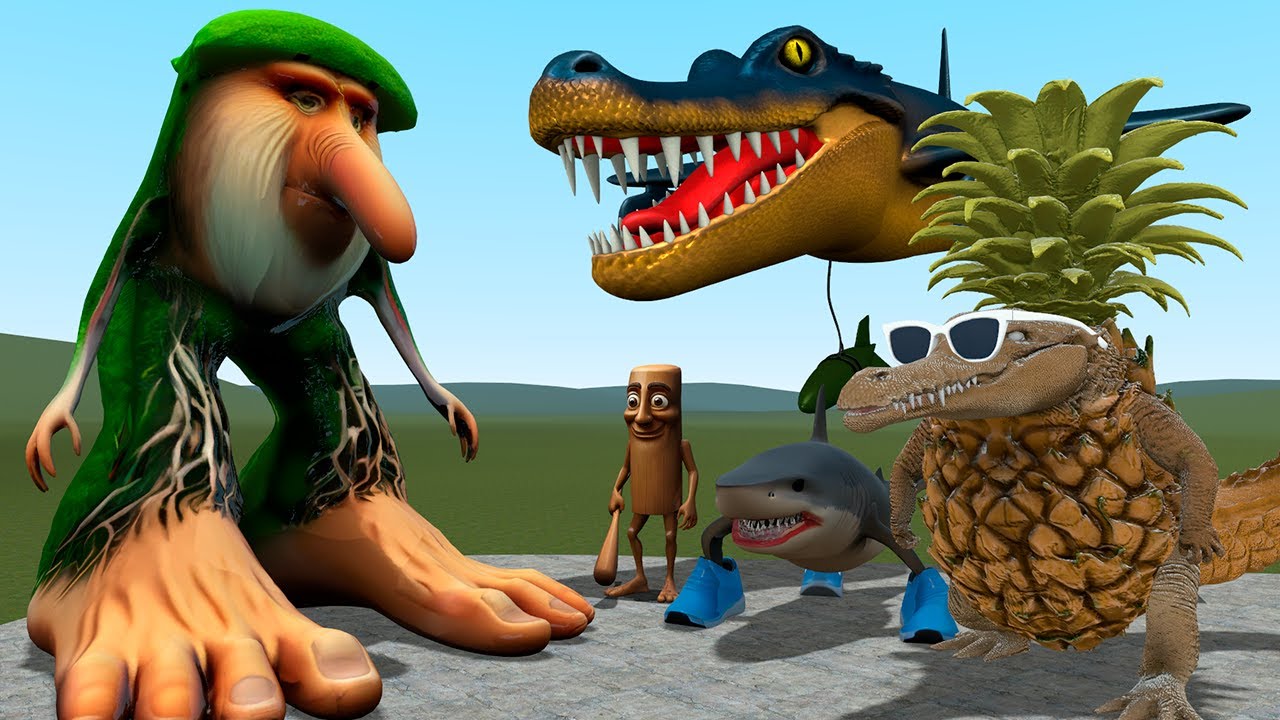 Nevstop Plüschtier Italian Brainrot - BRR Patapim Tralalero Figur