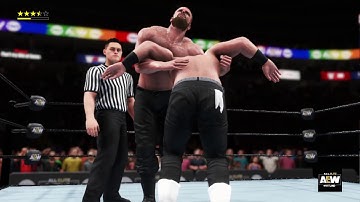 WWE 2K20 - Chris Jericho vs Jon Moxley - (AEW Edition)