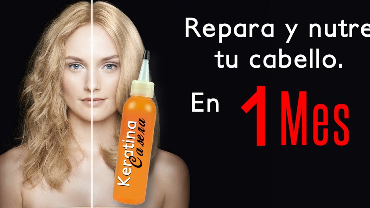 Keratina casera para reparar y nutrir tu cabello YouTube
