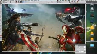 Illustration Palette Layout and Workflow featuring Mike Thompson
