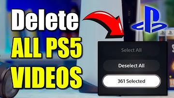 How to DELETE ALL Video Clips on PS5 to Clear up STORAGE Space (Best Method)
