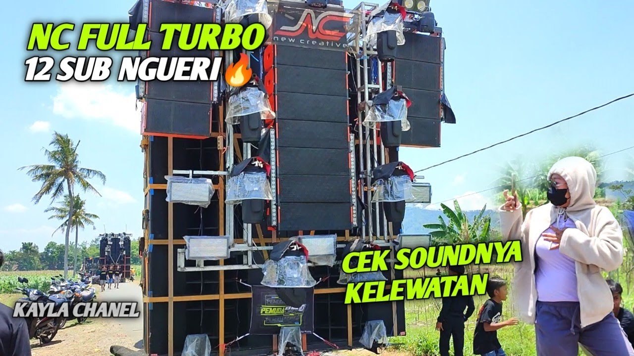 NEW CREATIVE CEK SOUND FULL TURBO 21 IN 24 BOX AMPUHNYA KELEWATAN KARNAVAL LAMPEJI MUMBULSARI JEMBER