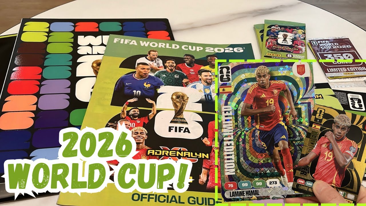 Open FIFA WORLD CUP 2026 STARTER PACK! Panini trading cards