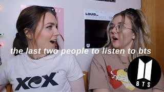 REACTING TO BTS FOR THE FIRST TIME