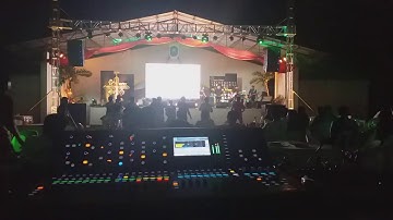 AUDIOCENTER KL210 / KLA218 SUB DSP FOH SPEAKER & MIDAS M32 FOH CONSOLE