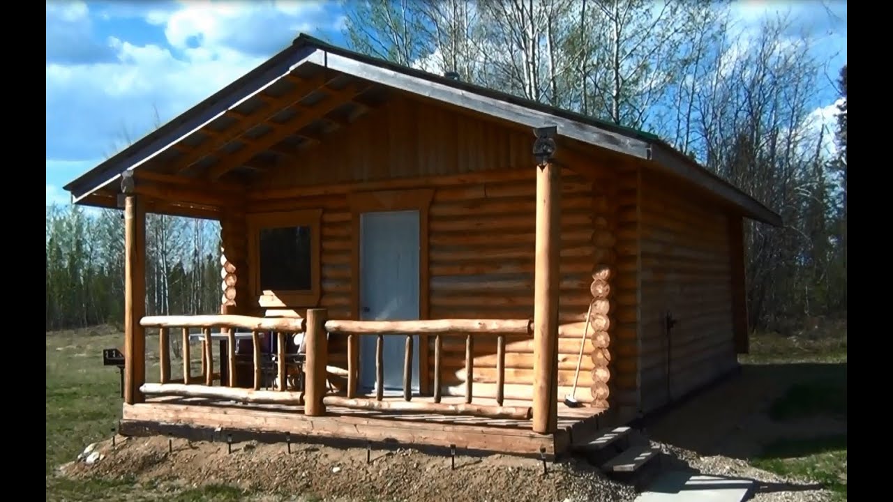 Log cabin for rent. Wapiti (or elk) cabin at Siberian Outfitters camp. YouTube