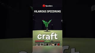 I Found The Funniest FAKE Minecraft Speedrun…