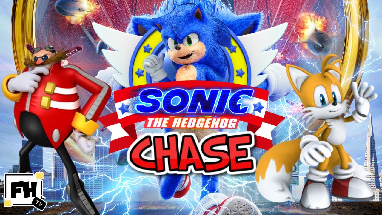 Sonic The Hedgehog Chase Challenge Brain Break | Fitness Activity ? @FitnessHustleTV