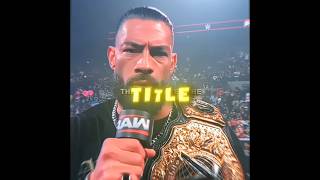 The man Makes the Title 💀 - "Roman Reigns" Edit | MONTAGEM ELDER (Slowed) #wrestling #wwe #shorts