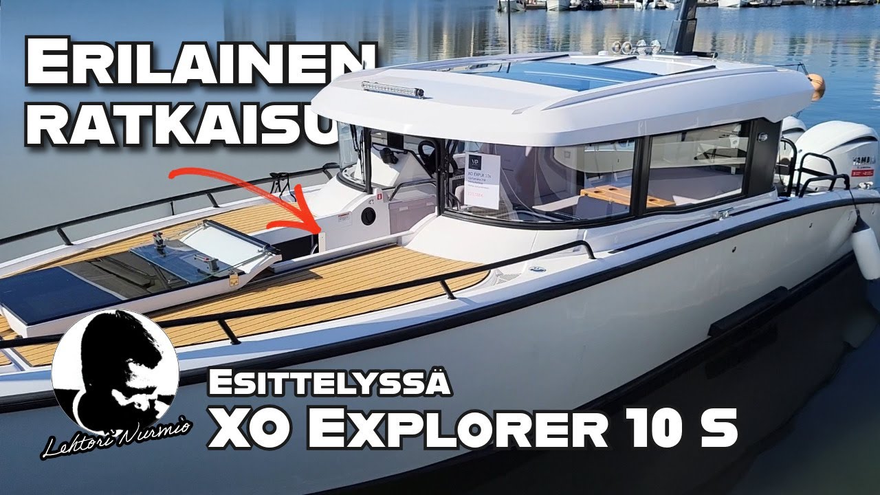 XO Explorer 10 S + 2x Yamaha F250 hv V6 - Veneen esittely