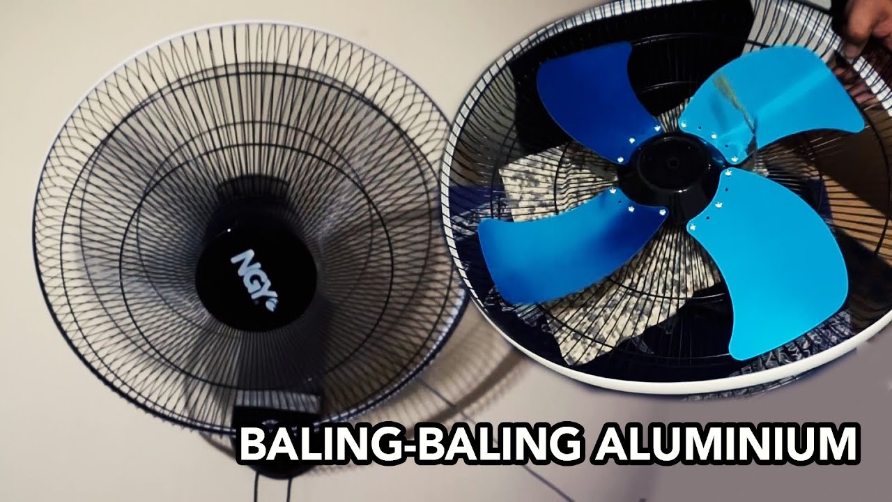 Kipas Angin Dinding Murah Baling Baling Besar Bahan Aluminium NGY NG 18F Nagoya