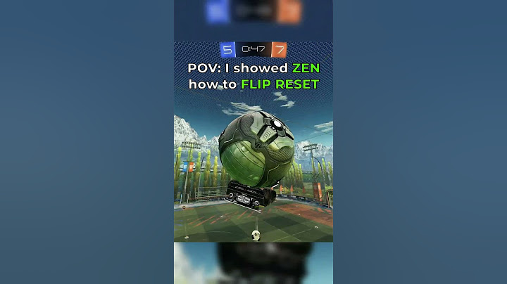 POV: I showed ZEN How to FLIP RESET