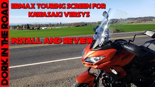 Ermax Touring Screen For Kawasaki Versys Aftermarket Windscreen Installation And Review
