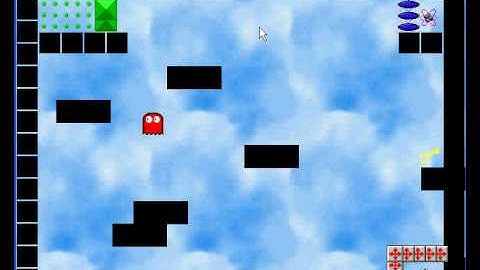 My game maker 7 platform game.