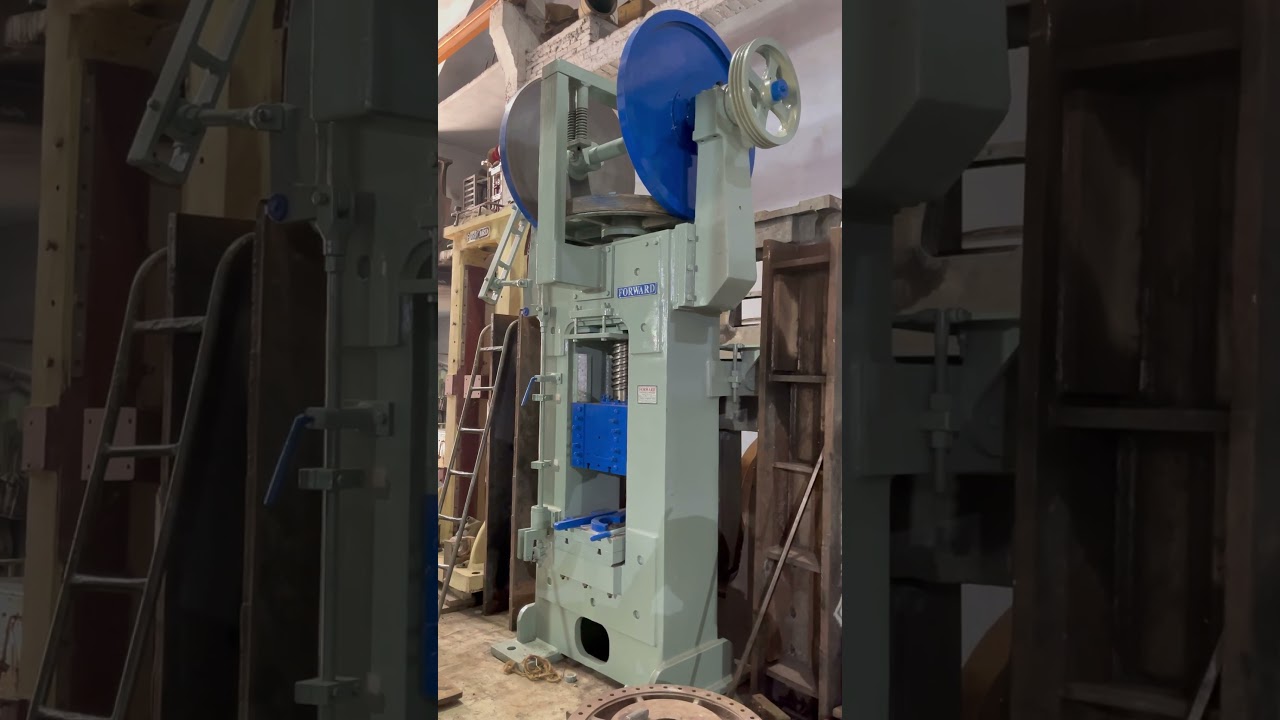 Forward Make Friction Screw Press(150 Ton Down Stroke)Heavy Duty Machine Ludhiana Machine Tools