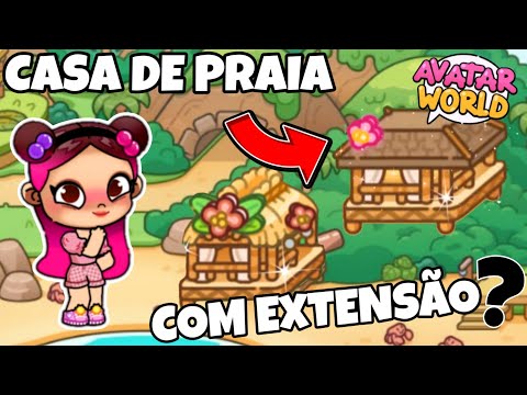NOVA CASA DE PRAIA ESTÁ CHEGANDO NO AVATAR WORLD! NOVA ATUALIZAÇÃO