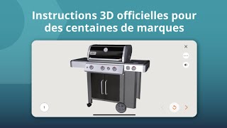 BILT instructions 3D officielles pour des centaines de marques