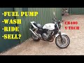 Honda CB400 V-Tech: Replace fuel pump and ride