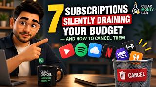 7 Subscriptions Silently Draining Your Budget — And How to Cancel Them