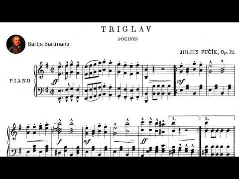 Julius Fučík - Triglav, Op. 72 Slovenian March (c. 1900)
