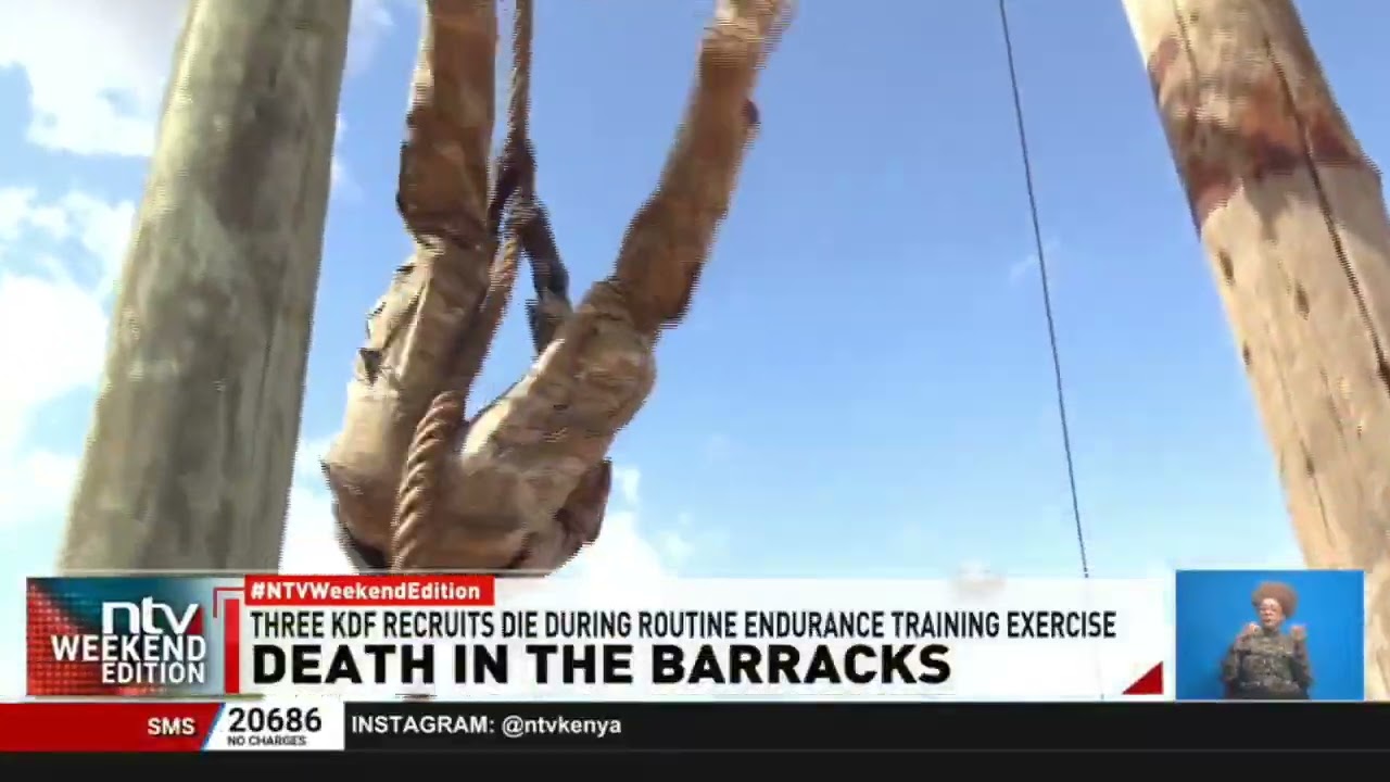 Трое новобранцев Сил обороны Кении скончались от осложнений, возникших во время тренировок в Элдо...