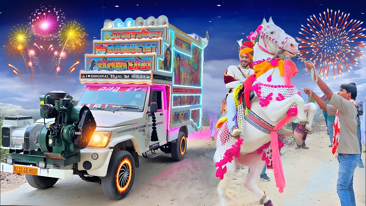 घोड़ी डांस - Parfume Lagwa Chunni Mein Song !!परफ्यूम लगावे चुन्नी मे | 2025 Viral Song Rajasthani