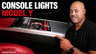 DIY Tesla Model Y Center Console LED Upgrade (Syncs With Screen!)
