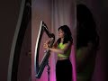 Импровизация на электро арфе (27 струн) #harp #improvisation #electricharp