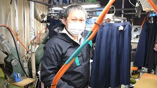 学生服、無料でクリーニングします