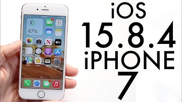 iOS 15.8.4 On iPhone 7! (Review)