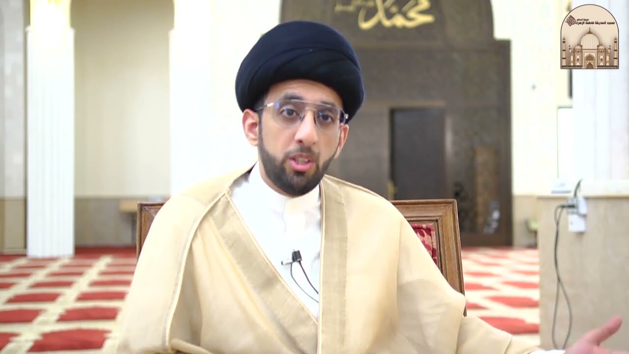 خلوها على راحتها ليش تحجبونها بعدها صغيرة -  سماحة السيد موسى العلي