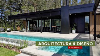 Architecture. 'Casa Las Lomas' Project. Modern and functional spaces. Materials. Design.