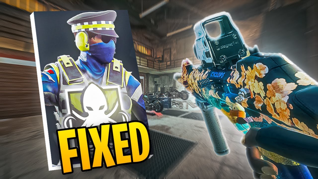 Ubisoft BUFFED Alibi In Rainbow Six Siege - YouTube