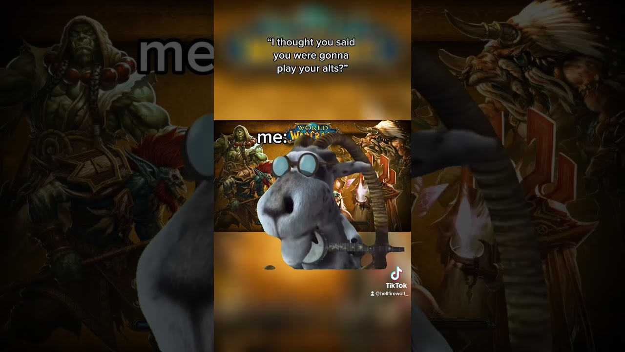 My alts must hate me 😭 