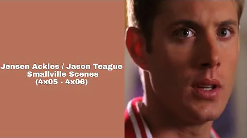 Jensen Ackles / Jason Teague Smallville Scenes (4x...